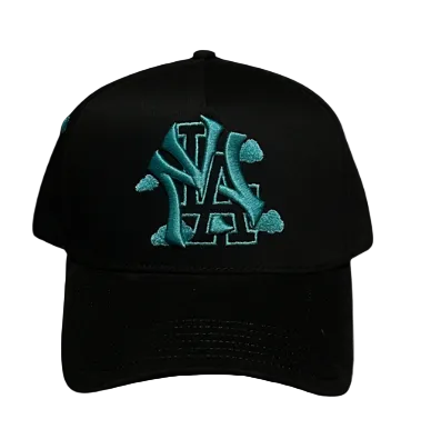 NY LA Clouds Aqua Dakaps