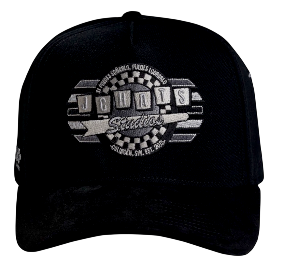 Jc Hats Studios Grey Black
