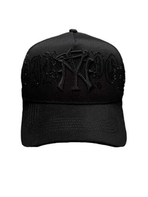 NY Crystals Black 31 Hats