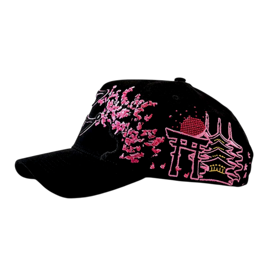 Sakura Black OffTop Hats