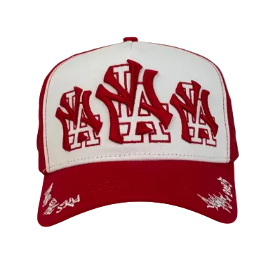 Triple NY/LA Red White Dakaps