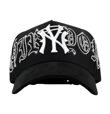 NY Crystals White 31 Hats