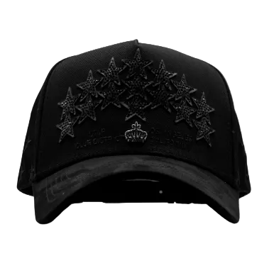 Total Black Star Hats