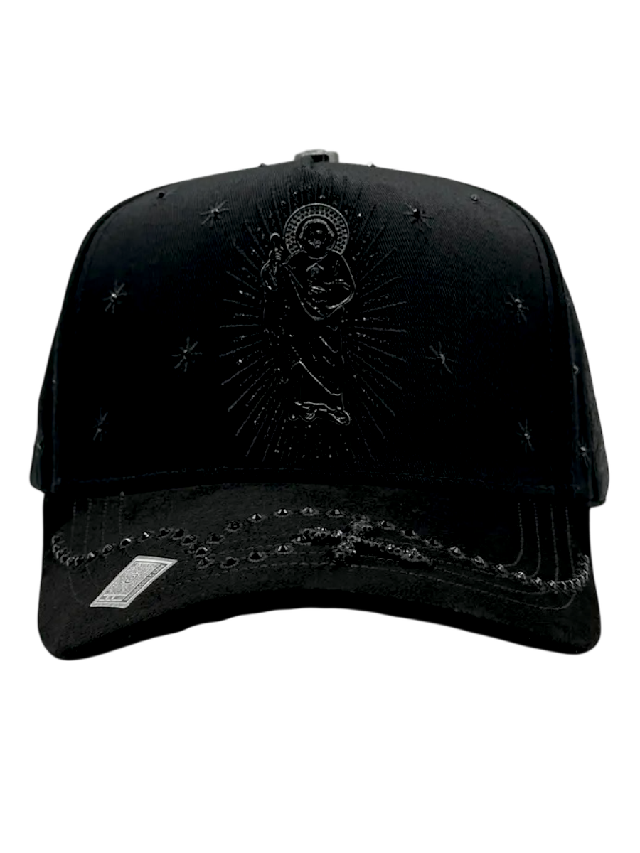 San Judas Rosario Total Black