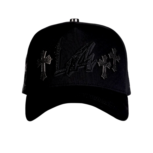 LA Chrome Black Rico Hats