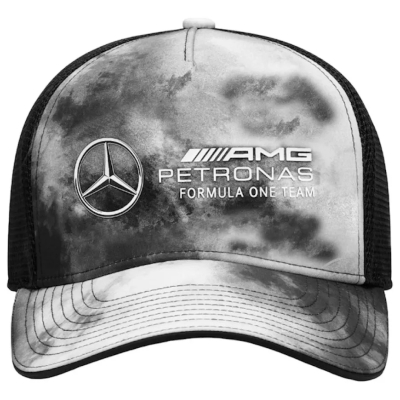 Mercedes Benz Amg Petronas Tie Dye Trucker