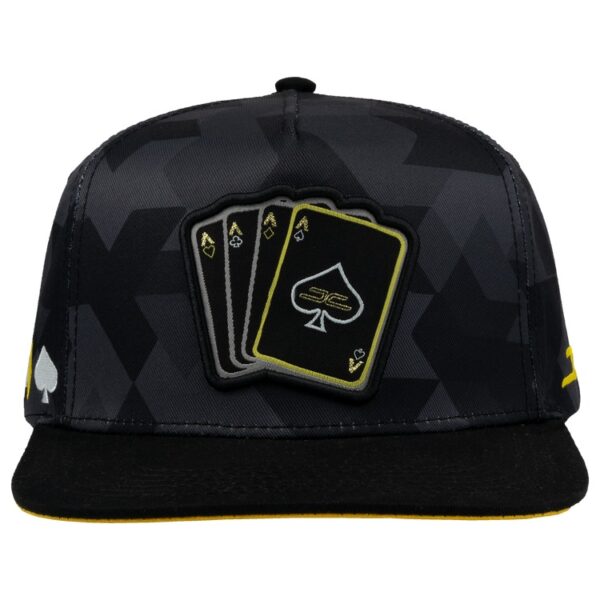 POKER CAMO BLACK YELLOW