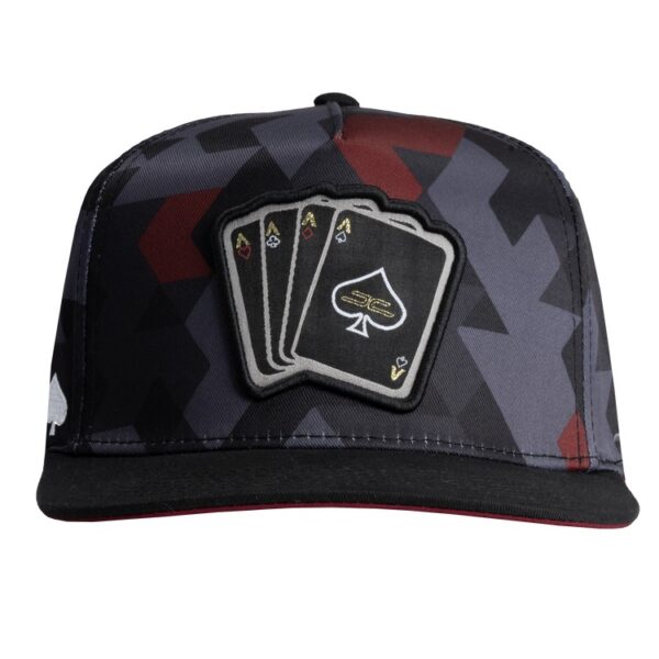 POKER CAMO RED