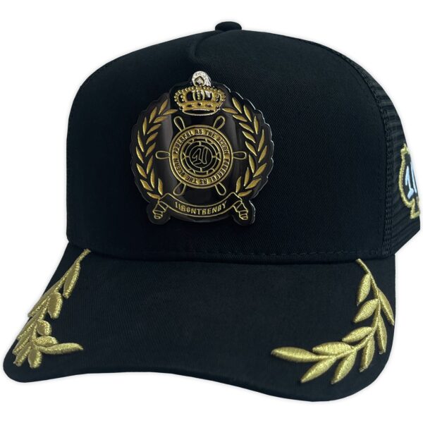 GORRA CAPITAN BLACK MALLA