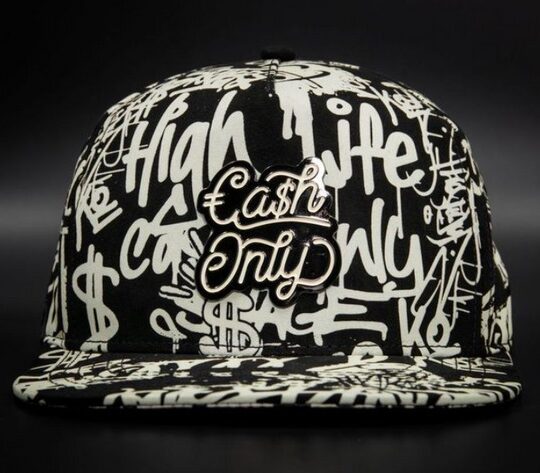 YOU HAVE BEEN TAGED IN BLACK BACKGROUND SNAPBACK